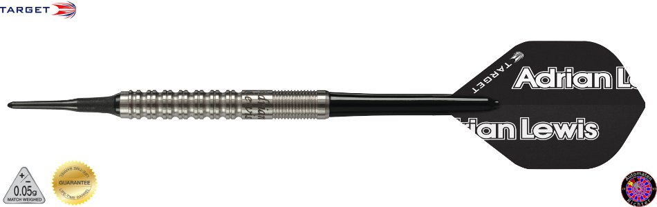 Soft Dartpfeil Set Target - Natural Adrian Lewis Nr.1